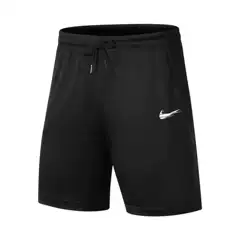 Cross-border Hot Selling 2025 Summer Men's Mid-waist Tether Quick-drying Mesh Shorts plus size Casual Five-point Beach Shorts