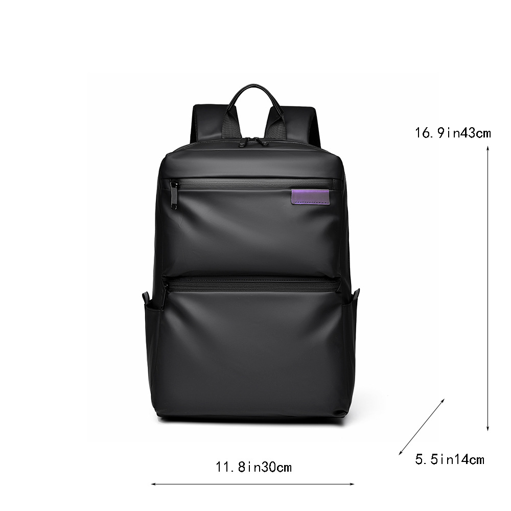 Cross-border nueva mochila de gran capacidad simple mochila de negocios, portable, elegante, alta sensación de viaje, bolsa de computadora