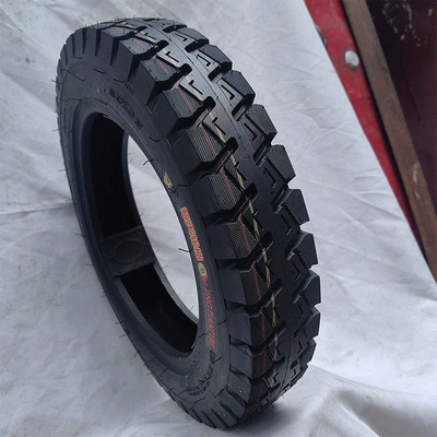Non-industrial tires and inner tubes 300/4.00/5.00-2 - 375-12-steel-wire-flat-top-8-layer-thickened-strong-body-separate-outer-tire