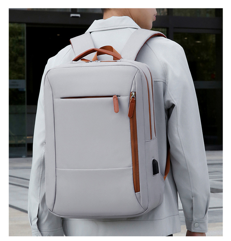 New travel computer bag backpack, 16-inch lightweight backpack for business trips, large-capacity business schoolbag for college students undefined