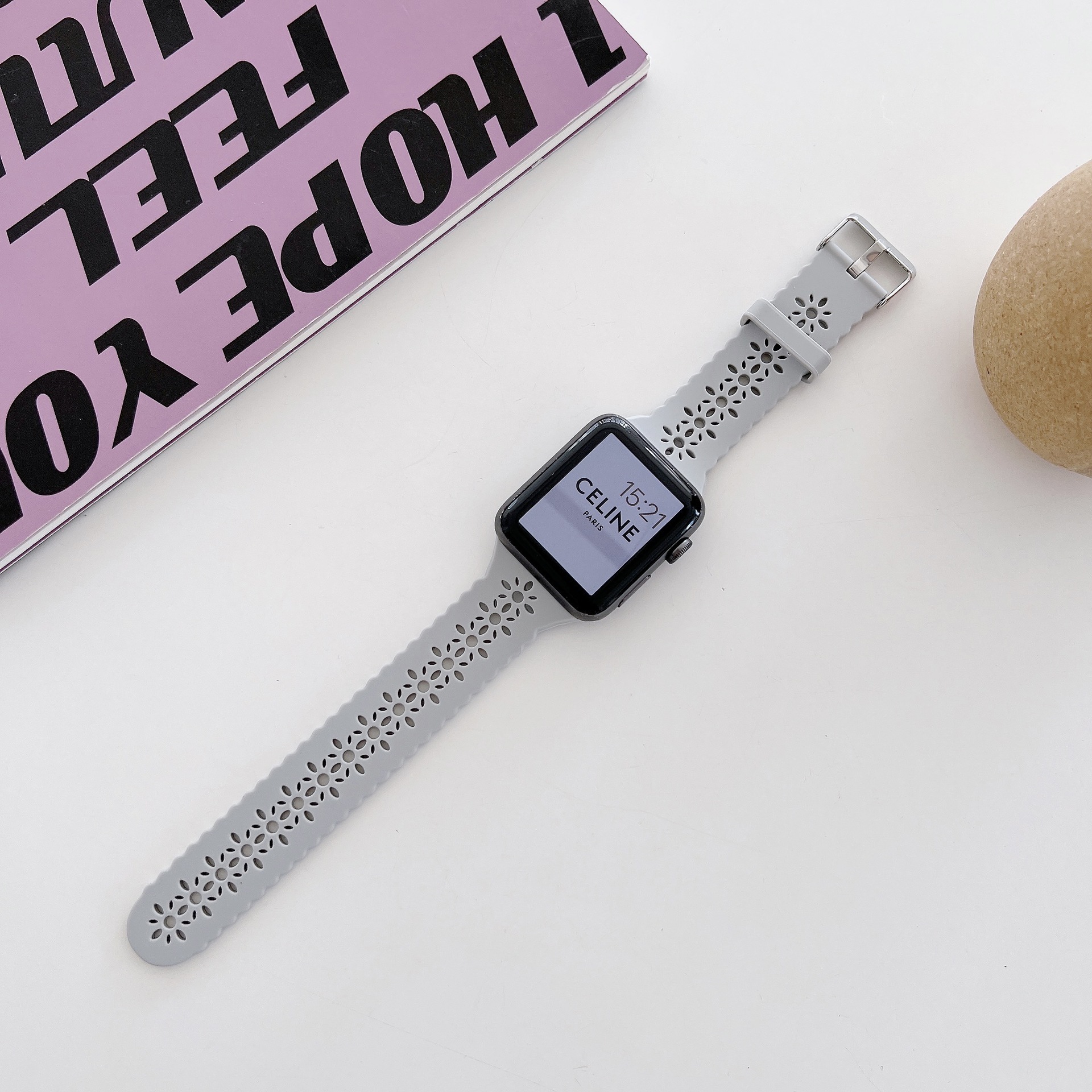 Apple, силиконовый ремешок для часов