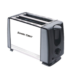 Foreign Trade Export Automatic Stainless Steel Toaster Toaster Household 1000W Breakfast Machine European Insert English