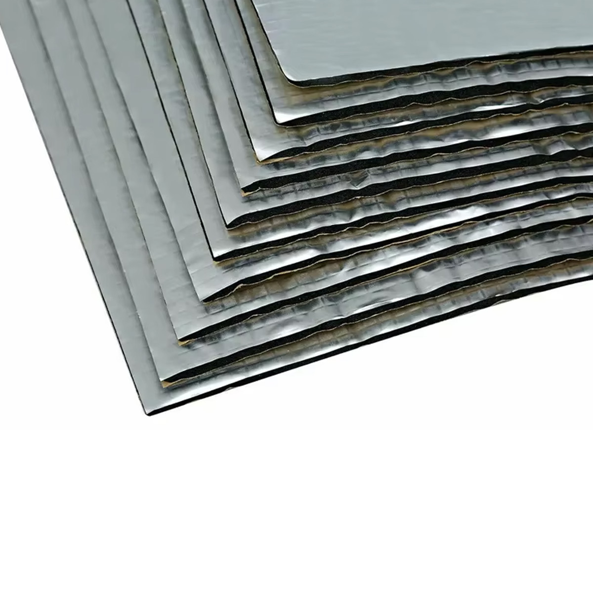 25 * 18cm automóvil algodón aislante acústico algodón aislante de aluminio almohadilla de amortiguación almohadilla aislante algodón silencioso transfronterizo 40 * 25cm