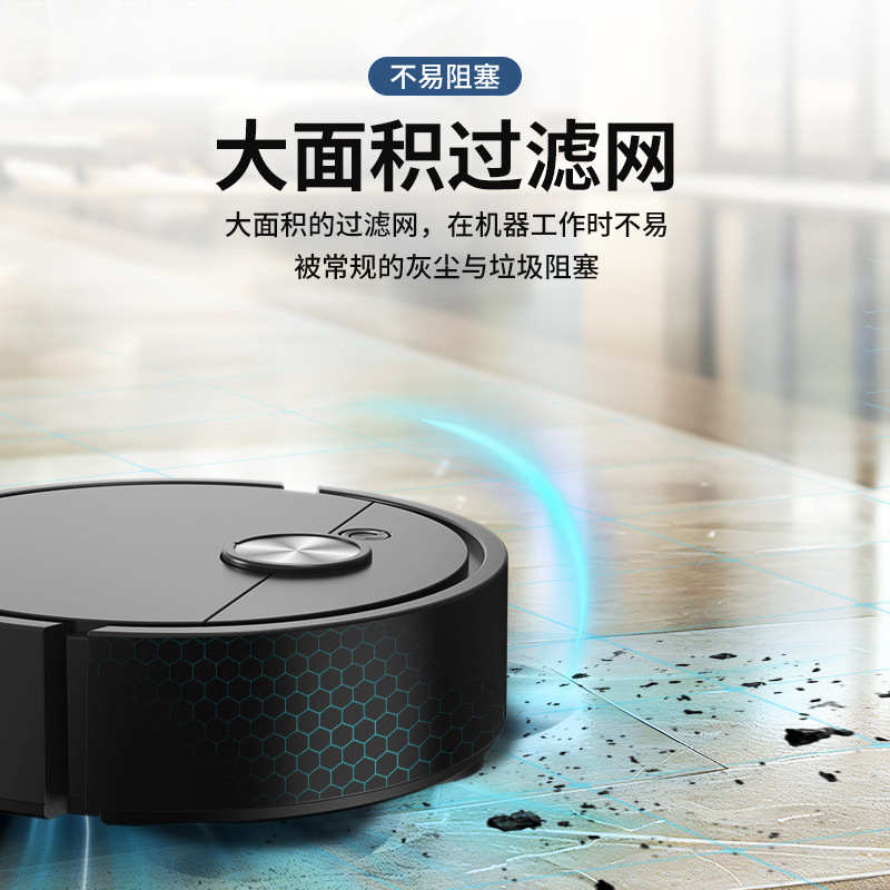 Cross-Border Hot Selling Smart Mini Sweeping Robot Household Automatic Cleaning Machine Rechargeable Vacuum Cleaner Gift Wholesale