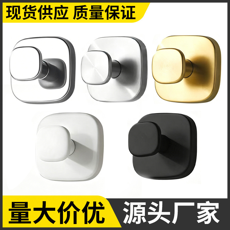 Stainless Steel Square Suction Cup Hook, No-Drill, Traceless Hook for Kitchen and Bathroom, Cross-Border Vacuum Suction Cup Hook Stainless Steel Square Suction Cup Hook, No-Drill, Traceless Hook for Kitchen and Bathroom, Cross-Border Vacuum Suction Cup Hook
