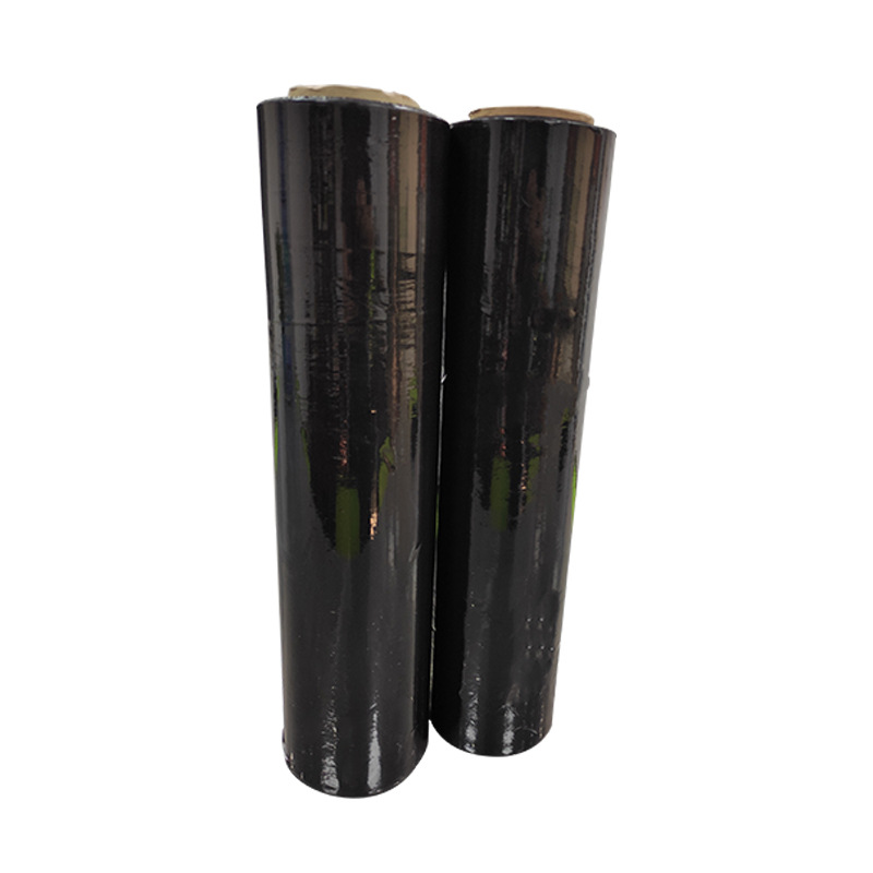 Embalaje de fábrica al por mayor película de bobinado PE película de estiramiento autoadhesiva protección del medio ambiente autoadhesiva a prueba de humedad película de embalaje transparente a prueba de polvo