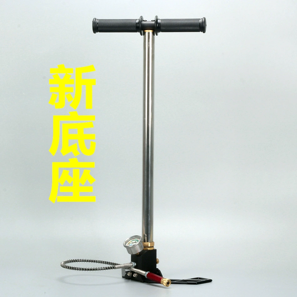 Насос высокого давления 30MPA из нержавеющей стали 4500psi складной большой стол трехступенчатый четырехступенчатый компрессионный ручной воздушный насос