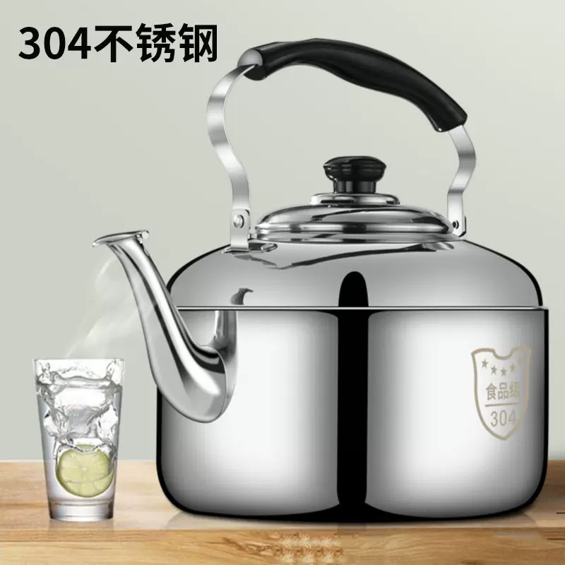 304不锈钢烧水壶搪瓷鸣音耐高温加厚大容量热水开水壶厂家