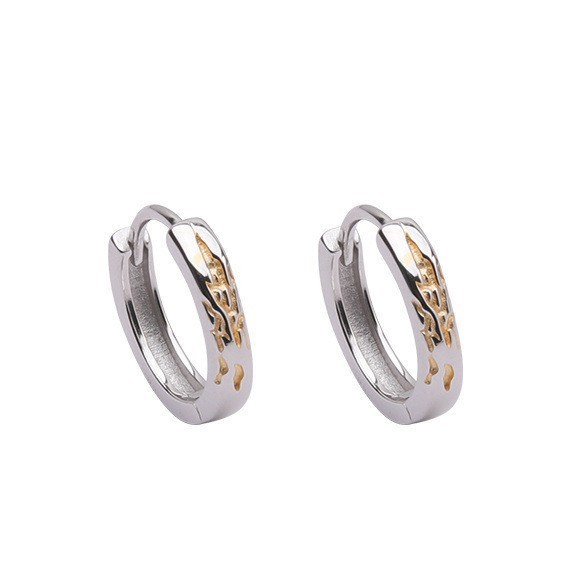 X187-A (golden earrings) pair