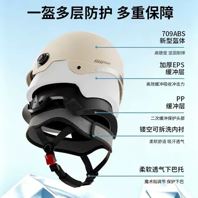 standard, unisex motorcycle half helmet, Motosiklet kaskı (dəbilqə)