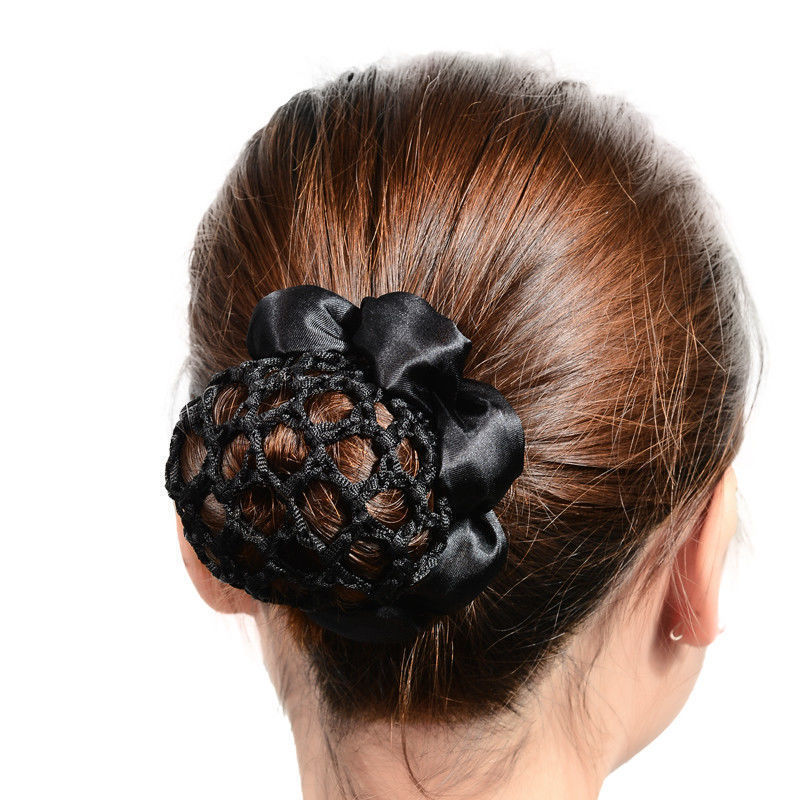 Meatball hair net bag nurse stewardess attendant girl hair coil artifact head flower hair net professional headgear invisible