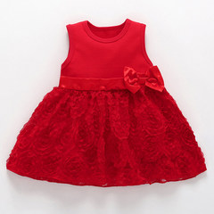 Baby Girl First Birthday Dress, Summer Hundred-day Dress for Baby Girls, One-month-old Baby Girl's Dress, One-year-old Girl's Princess Dress