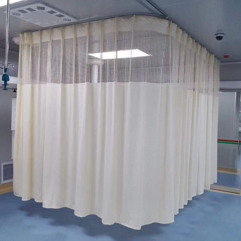 Hospital, Beauty Salon, Nursing Home Partition Curtains, Medical Curtains, Wellness Center Privacy Curtains, U-Shaped and L-Shaped Pull Curtains