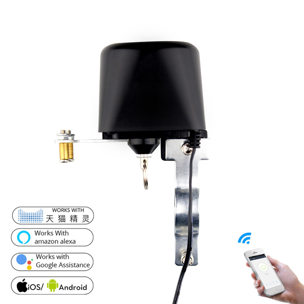 WIFI涂鸦智能阀门 手机远程无线控制水阀气阀开关 园林花园灌溉控