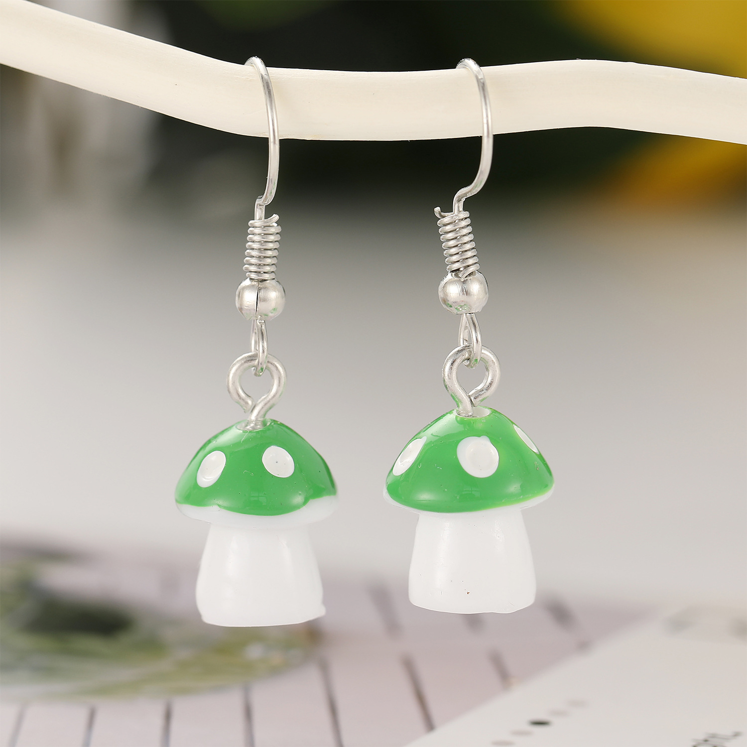 New Creative Simple Fashion Style  Pastoral Mushroom Earrings display picture 16