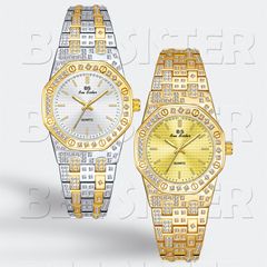 BS新款熱銷手錶廠家直銷歐美中東滿鑽輕奢女中性風一件代發FA1789