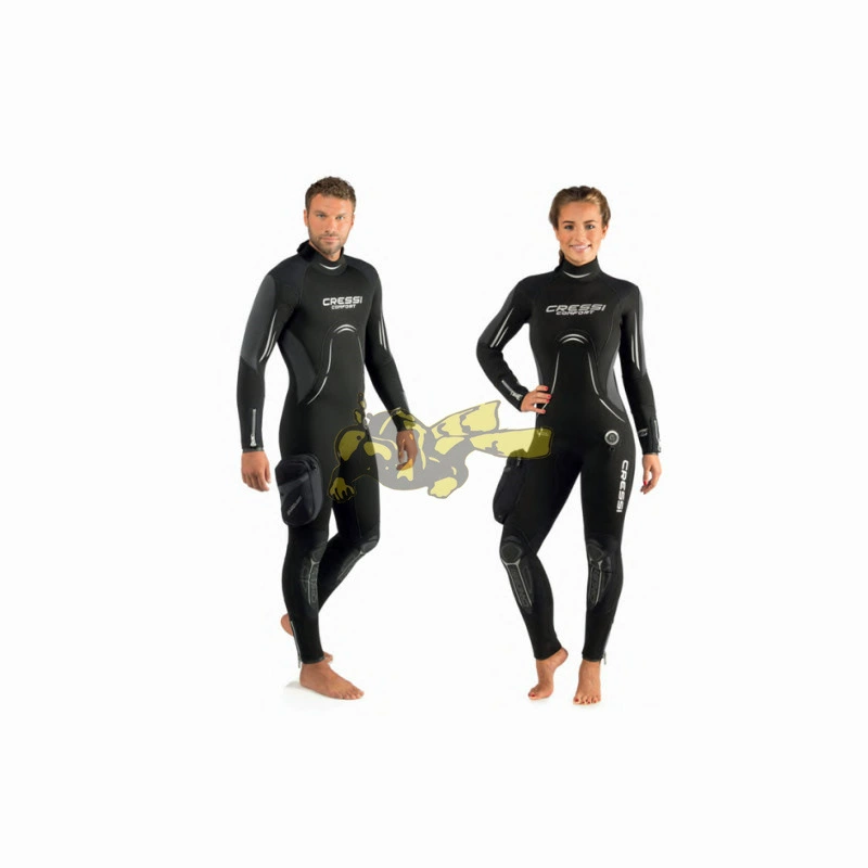 Оригинальный и подлинный итальянский костюм для дайвинга Cressi Comfort 5 мм толщина, сопряжённый дайвинг