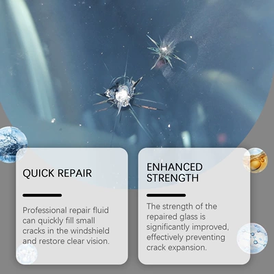 Auto glass repair liquid Glass Nano Repair Kit