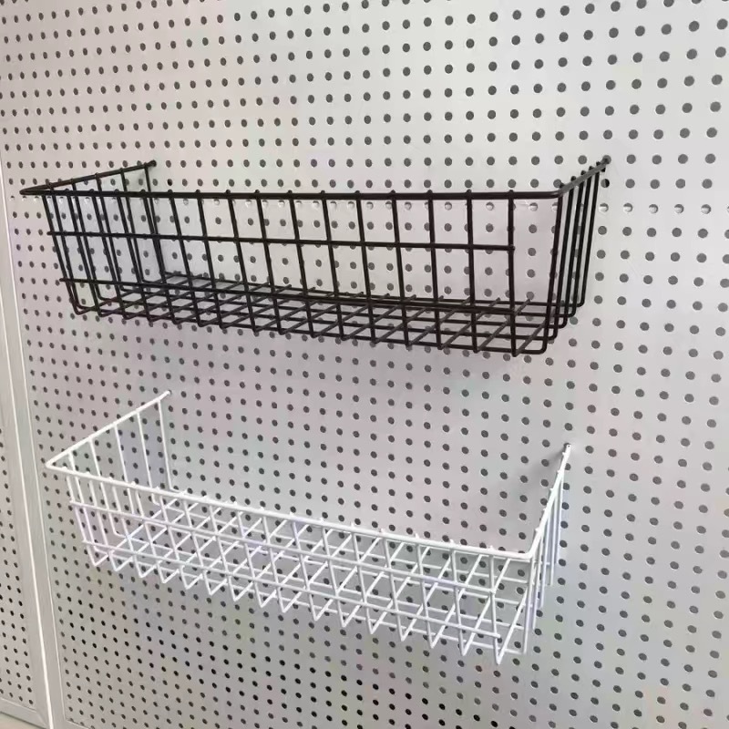 Accesorios de Estante para Tablero de Clavijas Metal Sin Clavos para Pared y Escritorio