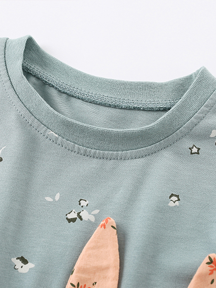 Malwee traje para niñas otoño e invierno nuevo estilo europeo y americano niños pequeños y medianos estilo occidental niña cuello redondo manga larga traje de dos piezas para niños