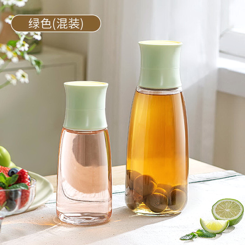 Botella de vidrio de licor de frutas, recipiente de subenvasado de licor, botella vacía, frasco sellado, botella de almacenamiento de licor a largo plazo