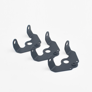 Suitable for Kawasaki ZX4R/ZX4RR zx400 headlight hood connecting frame black aluminum alloy fixed small bracket