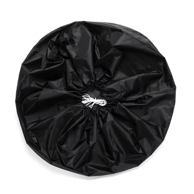 Spare wheel cover car spare tire covers for - s-size-1-piece-tire-diameter-66cm26in-suitable-for-13-18inch-tires-pure-black