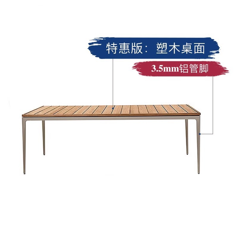 Mesas y sillas al aire libre nórdicas Patio Villa Patio Mesas y sillas Patio Al aire libre Jardín Terraza Ocio Mesas y sillas de ratán Combinación