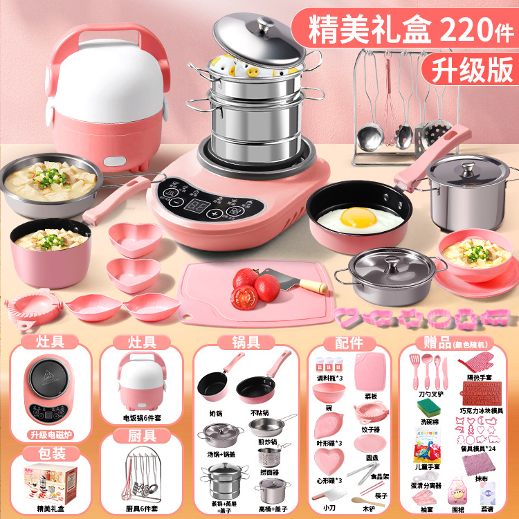 Mini cocina real cocinar juguetes para niños de 3 - 6 años de edad 9 cocinar cocinar cocinar cocinar