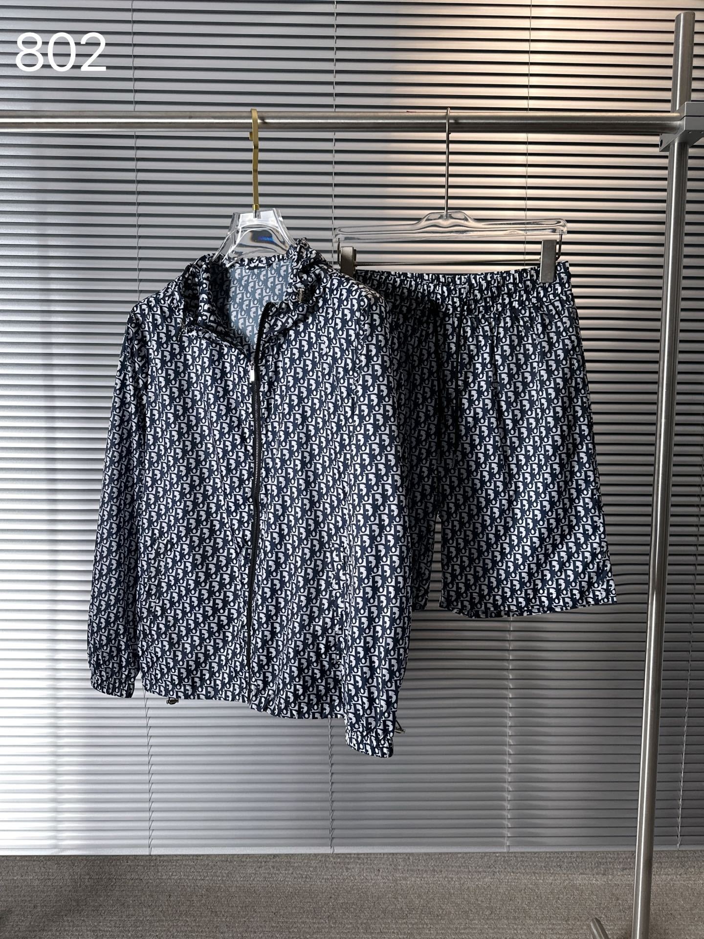 Dior Oblique Set 2-Piece Navy Blue