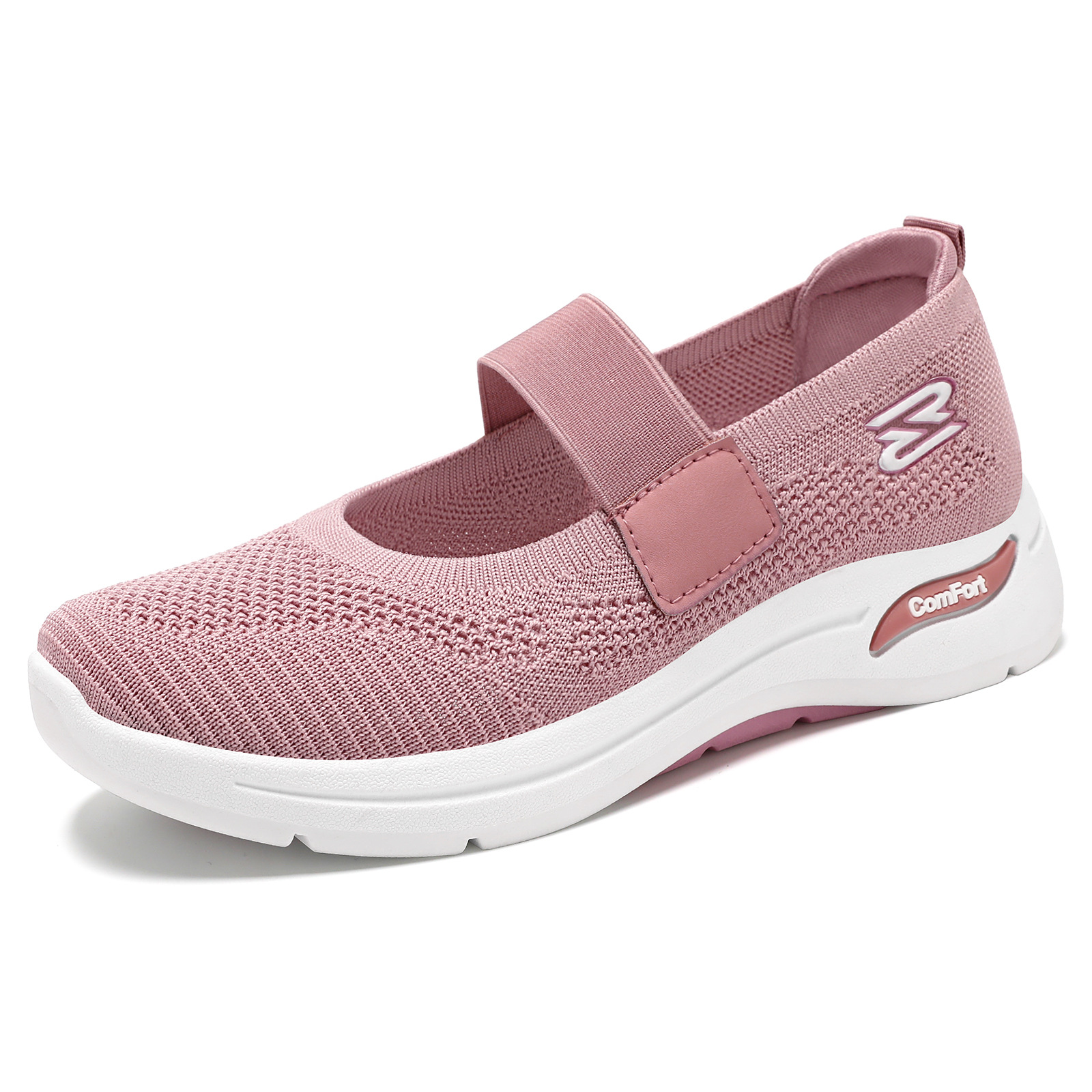 Zapatos de Mujer, Zapatos Versátiles para Mamá, Zapatos de Mujer de Malla Transpirable, Zapatos de Mujer Cómodos y Ligeros, Venta Directa de Fábrica, Venta al por Mayor Transfronteriza