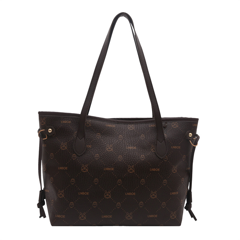 Bolso de mano transfronterizo coreano bolso de mujer otoño 2025 nuevo bolso de hombro de lujo ligero de textura alta bolso de brazo