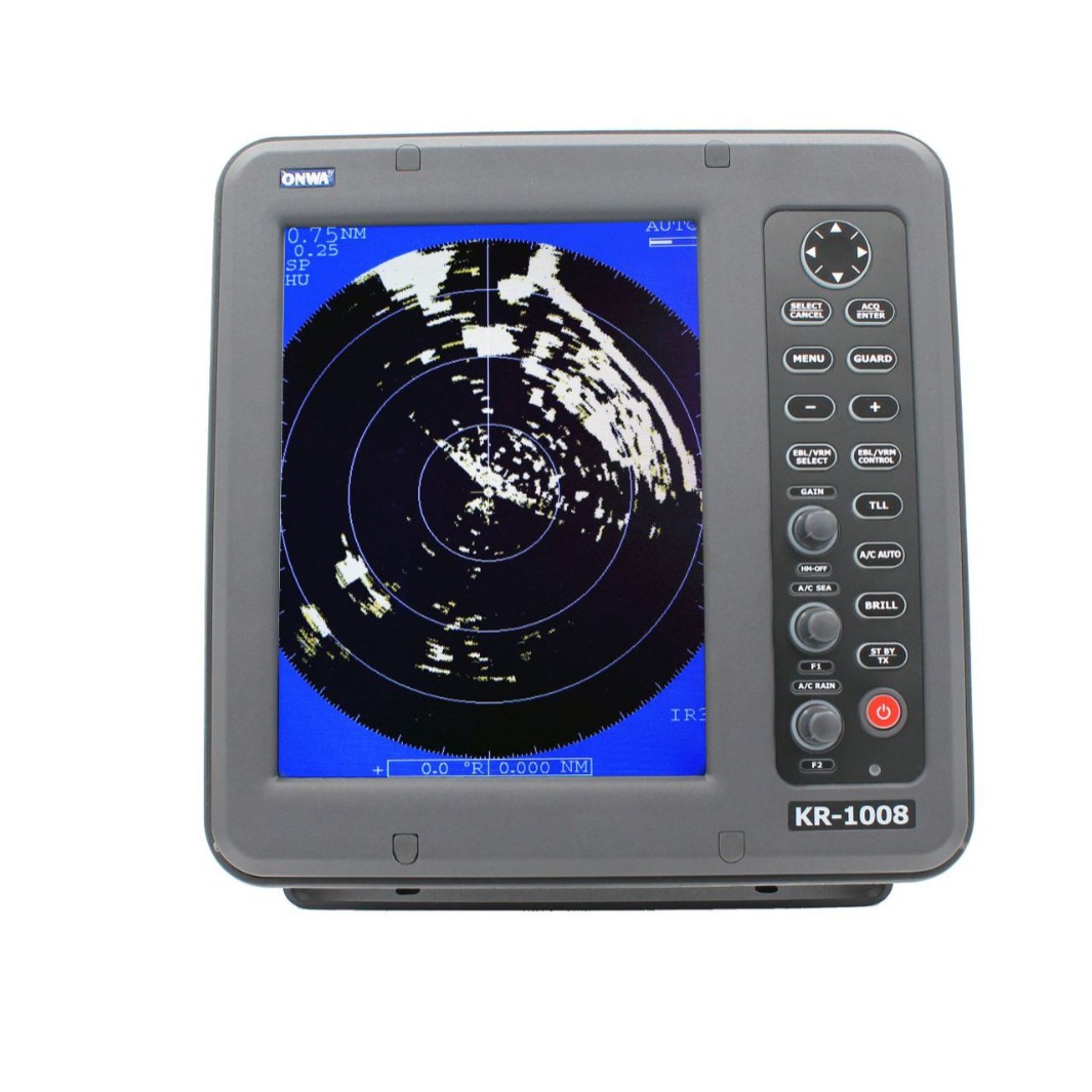 ONWA安华 船用雷达 KR-1068 36海里导航雷达 10.4寸液晶屏