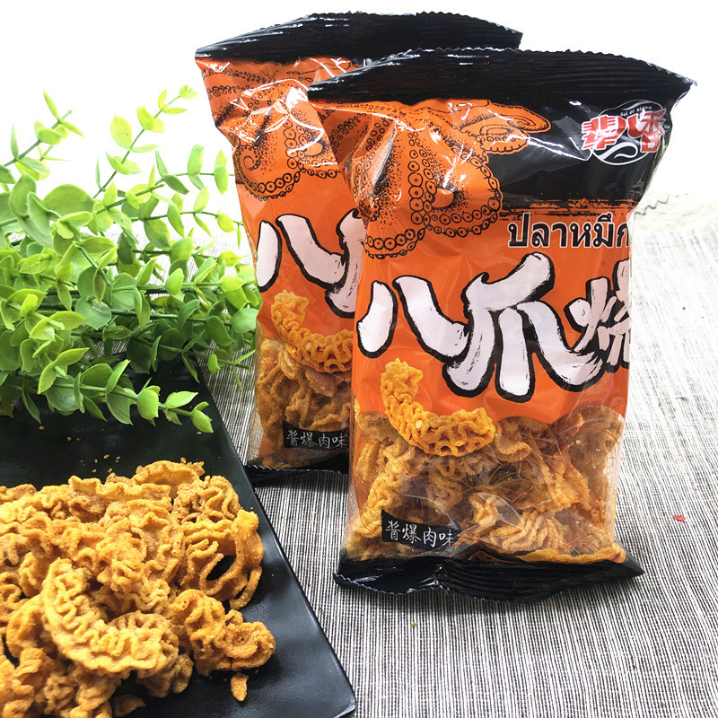 辈儿香八爪烧零食八抓烧锅巴解馋怀旧比萨卷8090后鱼卷充饥|undefined