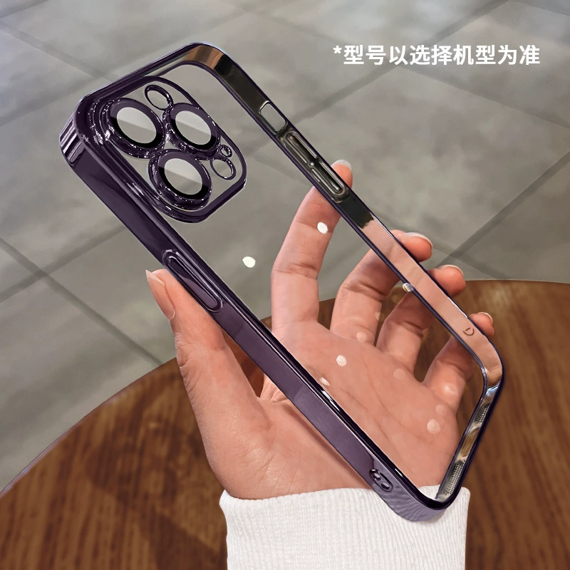 Apple, совместимый прозрачный чехол для телефона, линза, iPhone 16, защитный чехол, iphone, 16promax