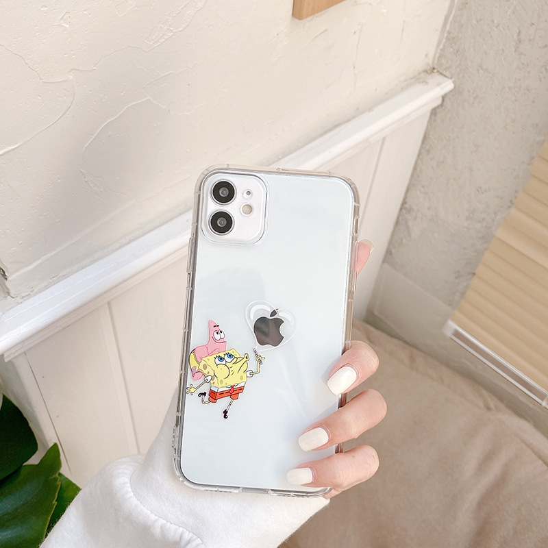 Nueva carcasa de teléfono móvil iPhone12 Apple 15PROMAX silicona para 14pro todo incluido 11 transparente 13 resistente a caídas