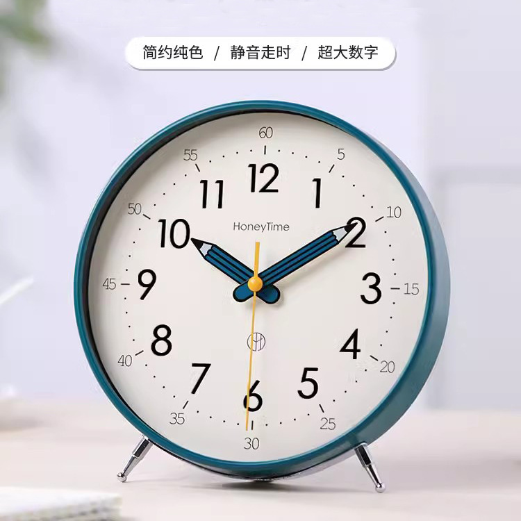 Reloj de escritorio péndulo de escritorio reloj de escritorio doméstico relojes de escritorio decoración de la sala de estar silencioso nuevo