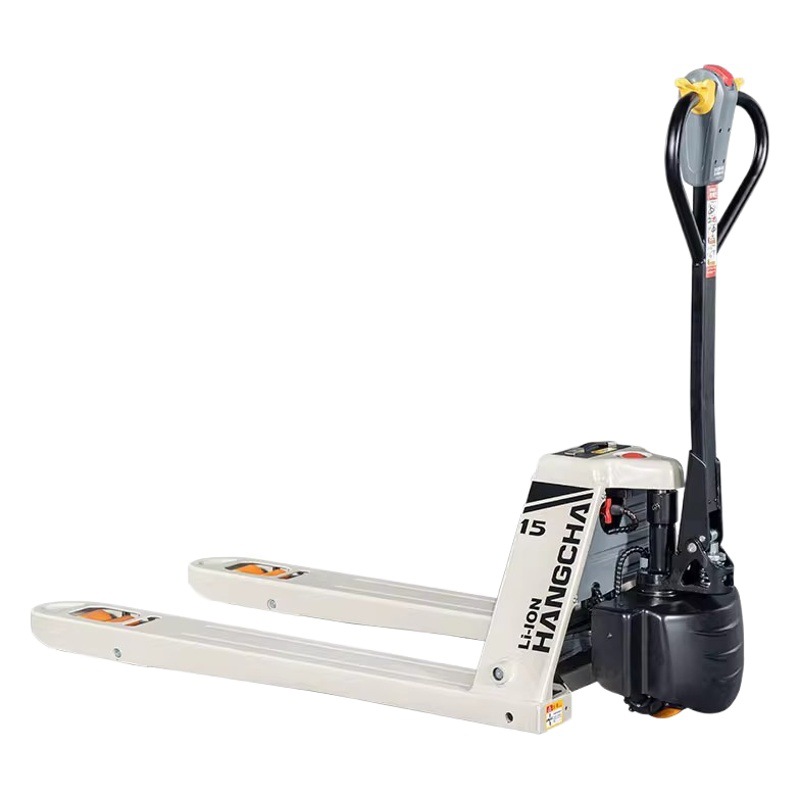 Carretilla elevadora eléctrica de la bifurcación de Hangzhou camión de batería de litio eléctrico lleno semi-eléctrico 1,5 toneladas 2 toneladas de la carretilla elevadora del ganado de la tierra Carretilla elevadora de Hangzhou