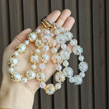 高级感五角星串珠钥匙挂件高颜值时尚手机链创意汽车钥匙装饰扣