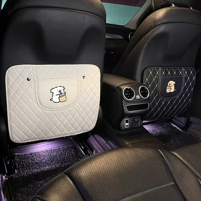 Chair back anti-kick pad, Universal Rear Seat Anti-Wear Mat