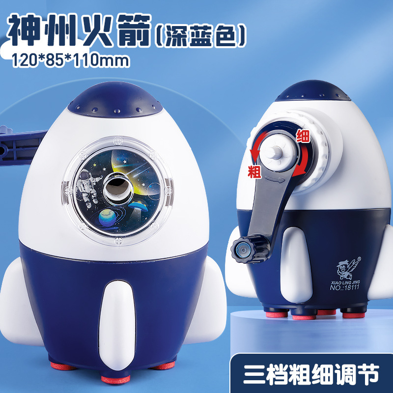 Sacapuntas de lápiz de manivela sacapuntas Sacapuntas de los niños para estudiantes de la escuela primaria