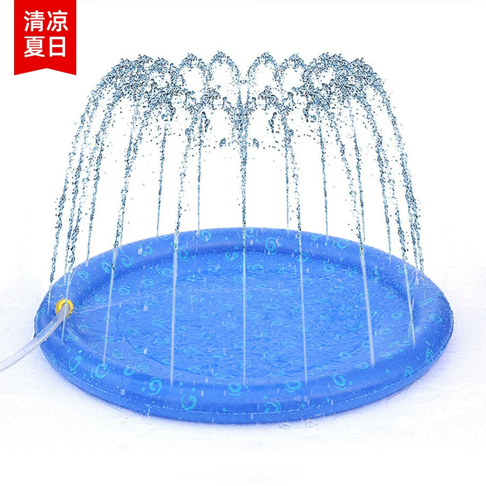 2023 новый летний бассейн брызг собаки лужайки игрушки игры любимчика циновки брызга любимчика