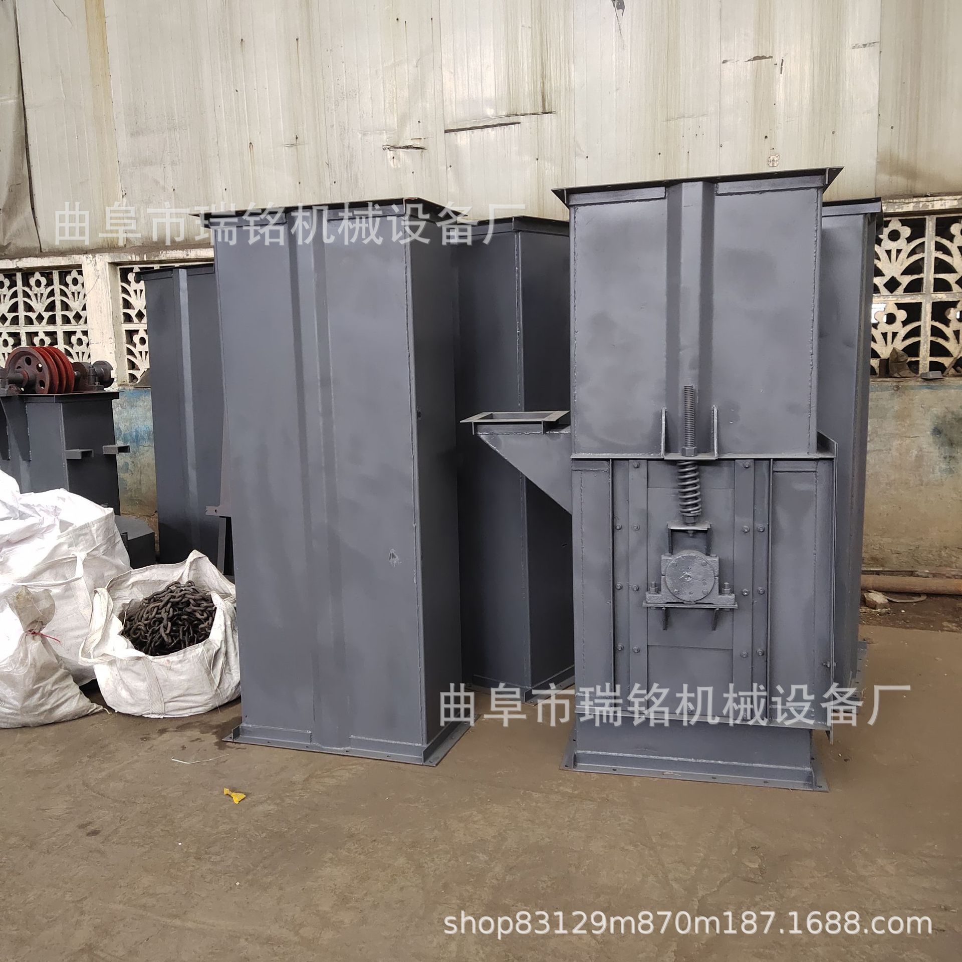 水泥沙子垂直斗式提升机TGFF材料粮食斗式上料机锯末斗式提升机