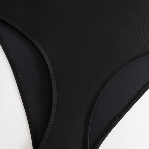  New Sexy Solid Color Sheer Mesh Swimwear for Women, European and American Style, Amazon Cross-border Bikini Set