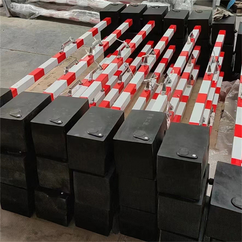 便携式双头PR自锁式斜槽防溜枕木 P43/50/60轨通用橡胶防溜枕木