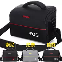 Подходит для сумки для фотоаппарата Canon, сумки через плечо для зеркальной фотокамеры Nikon, сумки для фотосъемки через плечо Sony, портативной сумки для фотоаппарата с одной машиной и двумя объективами.