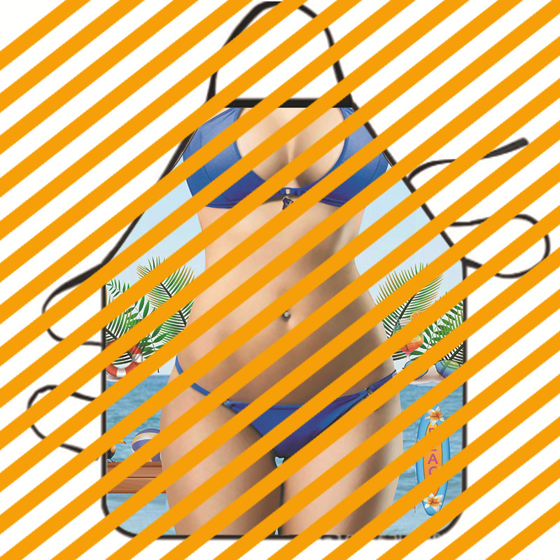 Suministro transfronterizo Amazon Venta caliente personalizado divertido creativo delantal homenaje satén tela ventas directas de fábrica