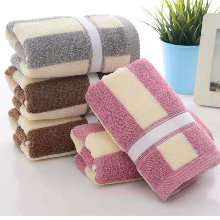 Manufacturer Wholesale Thick 120g Pure Cotton Face Towel for Home Daily Use, Supermarket Gifts, Embroidered Cotton Towel