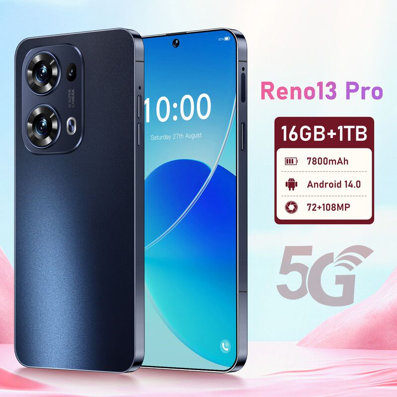 Foreign Trade New 16+1Tb Cross-Border Smartphone Reno13 Pro 7.3 High-Definition Large Screen Source Manufacturer Support Foreign Trade New 16+1Tb Cross-Border Smartphone Reno13 Pro 7.3 High-Definition Large Screen Source Manufacturer Support