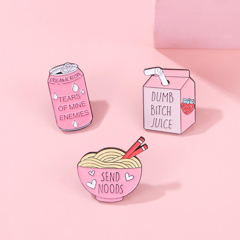 10g Weight Brooches Classification Holiday, Daily Occasion Alloy Material Cartoon Pattern Unisex Gender Stoving Varnish Design Cute Style Cute Pin Cartoon Alloy Stoving Varnish Unisex Brooches 8